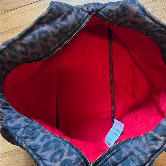 Damson Madder Leopard Print Quilted Tote Bag - Picture 5 of 7